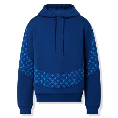 louis vuitton hoodie blue